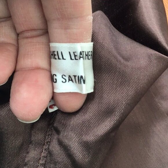 Vintage Caramel Brown Leather Vest Classic Style - Picture 5 of 5